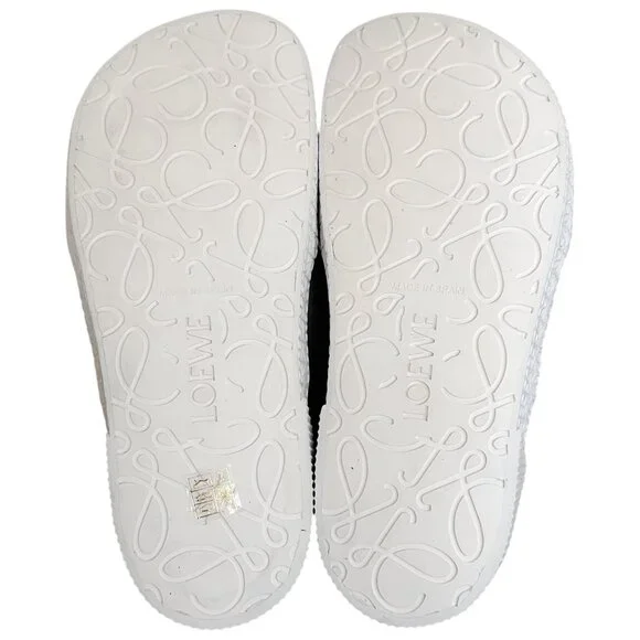 Loewe Black Suede Lace Up Sneakers - Picture 8 of 9